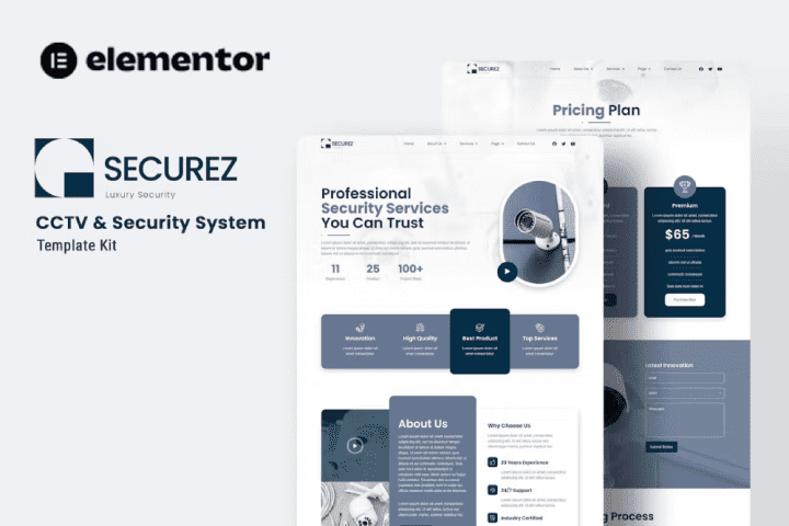 SecurezCover-1-720x480 Securez – CCTV & Security System Elementor Template Kit - Image 1