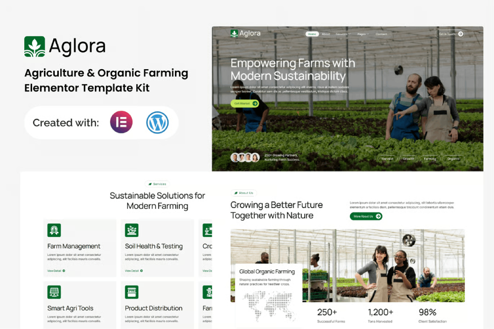 aglora-agriculture-organic-farming-elementor-template-kit Aglora – Agriculture & Organic Farming Elementor Template Kit - Image 1