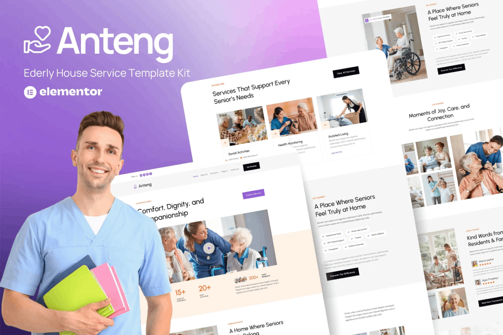 guywp-anteng-elderly-house-service-elementor-k Anteng – Elderly House Service Elementor Kit Template - Image 1