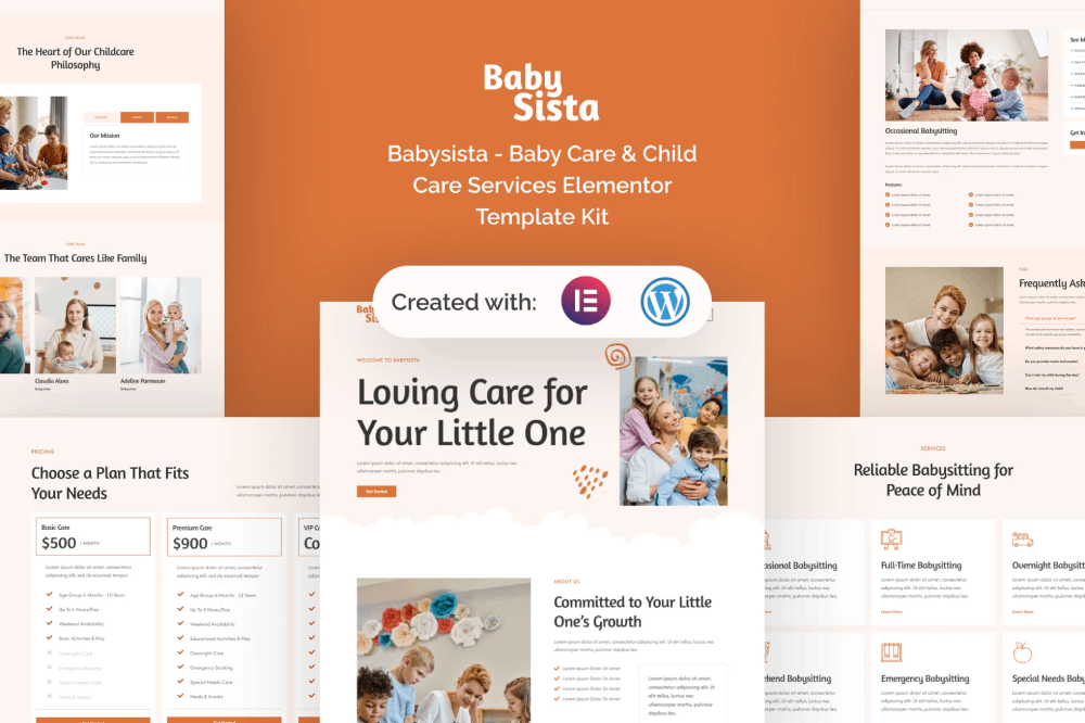 guywp-babysista-baby-care-child-care-services- Babysista – Baby Care & Child Care Services Elementor Template Kit - Image 1