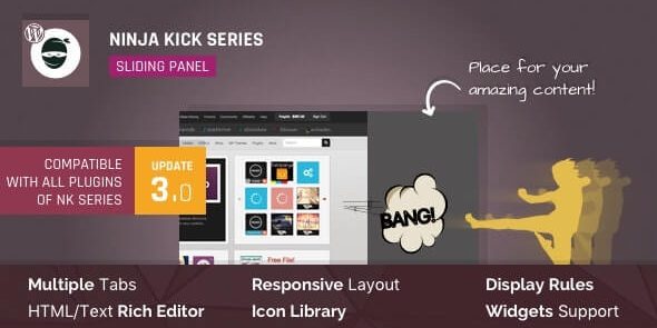 img-299 Ninja Kick: Sliding Panel for WordPress v3.0.16 - Image 1