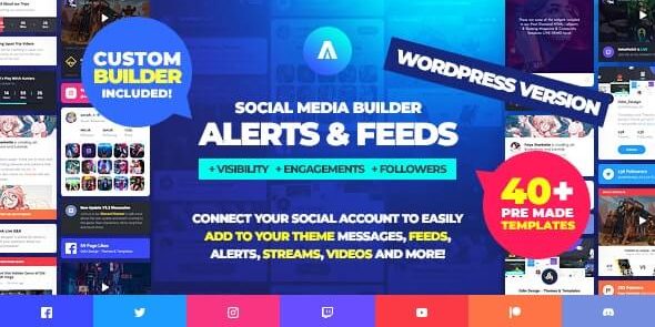 img-609 Asgard 1.2.6 – Social Media Alerts & Feeds WordPress Builder – Facebook, Instagram, Twitch and more! v1.2.6 - Image 1