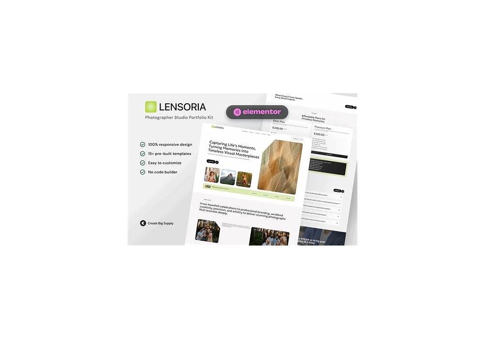 img_lensoria-photographer-studio-portfolio-elementor-template-kit Lensoria – Photographer Studio Portfolio Elementor Template Kit - Image 1